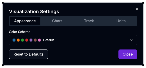 Settings Dialog